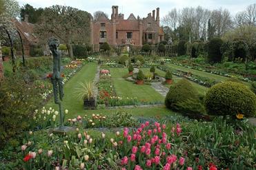 Chenies Manor sunken garden