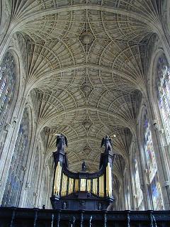 Ceiling of King's College Chapel